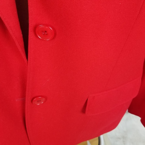 Vintage Pendleton red wool blazer - Picture 5 of 7
